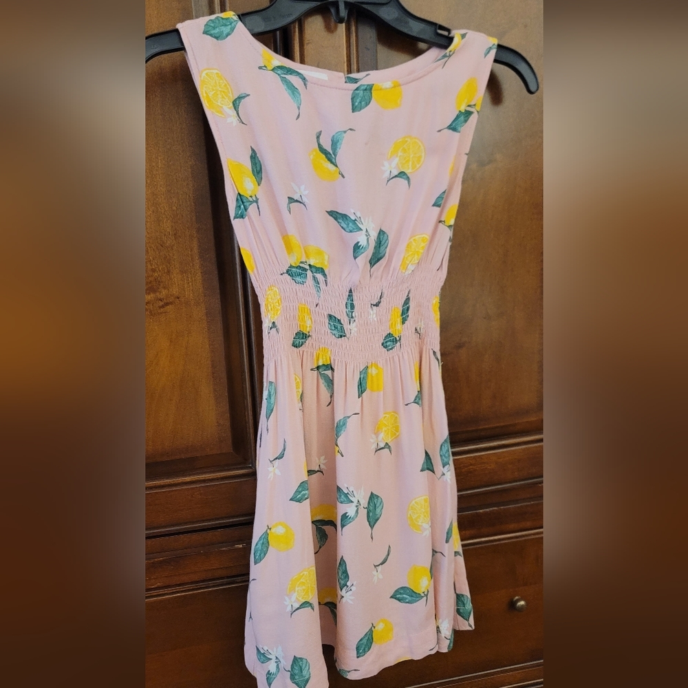 Girls CRB lemon dress. Like new